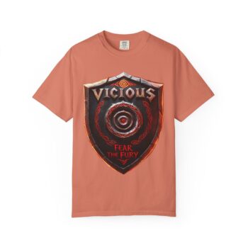 Vicious Shield T-Shirt — "Fear the Fury" Graphic Tee