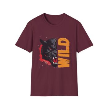 Wild Panther Graphic T‑Shirt — Bold Retro Animal Tee